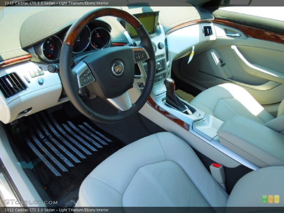 Light Titanium/Ebony Interior Photo for the 2012 Cadillac CTS 3.0 Sedan #65475757