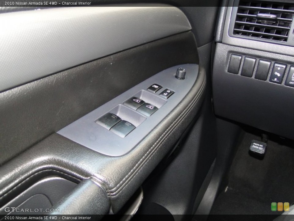 Charcoal Interior Controls for the 2010 Nissan Armada SE 4WD #65482995