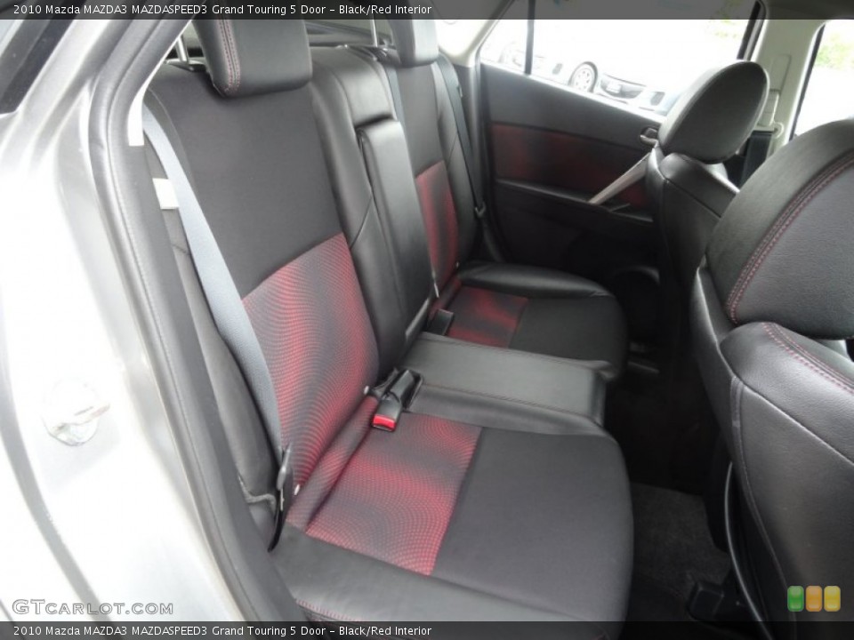 Black/Red Interior Photo for the 2010 Mazda MAZDA3 MAZDASPEED3 Grand Touring 5 Door #65486374