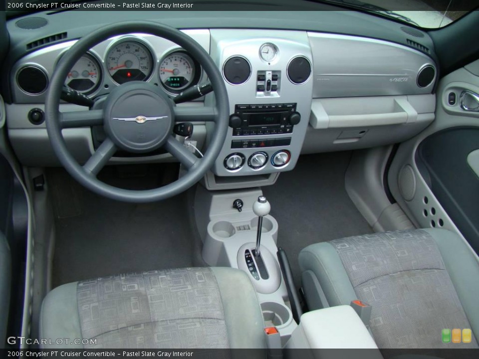 Pastel Slate Gray Interior Photo for the 2006 Chrysler PT Cruiser Convertible #6549071