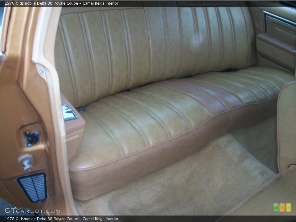 Camel Beige 1978 Oldsmobile Delta 88 Interiors