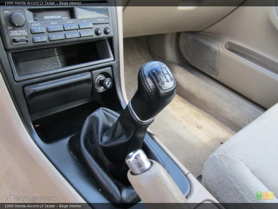 Beige Interior Transmission for the 1996 Honda Accord LX Sedan #65492638