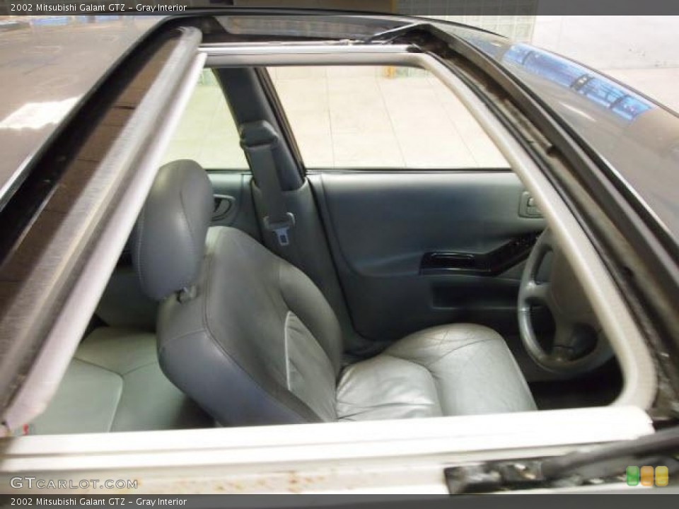 Gray Interior Sunroof for the 2002 Mitsubishi Galant GTZ #65493043