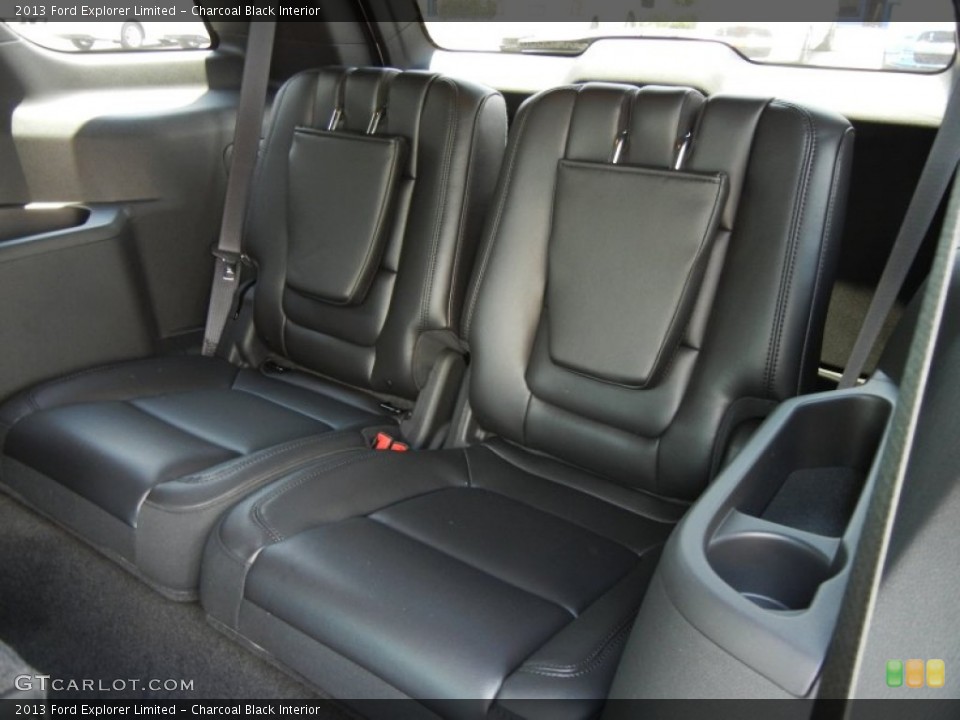 Charcoal Black Interior Rear Seat for the 2013 Ford Explorer Limited #65494639