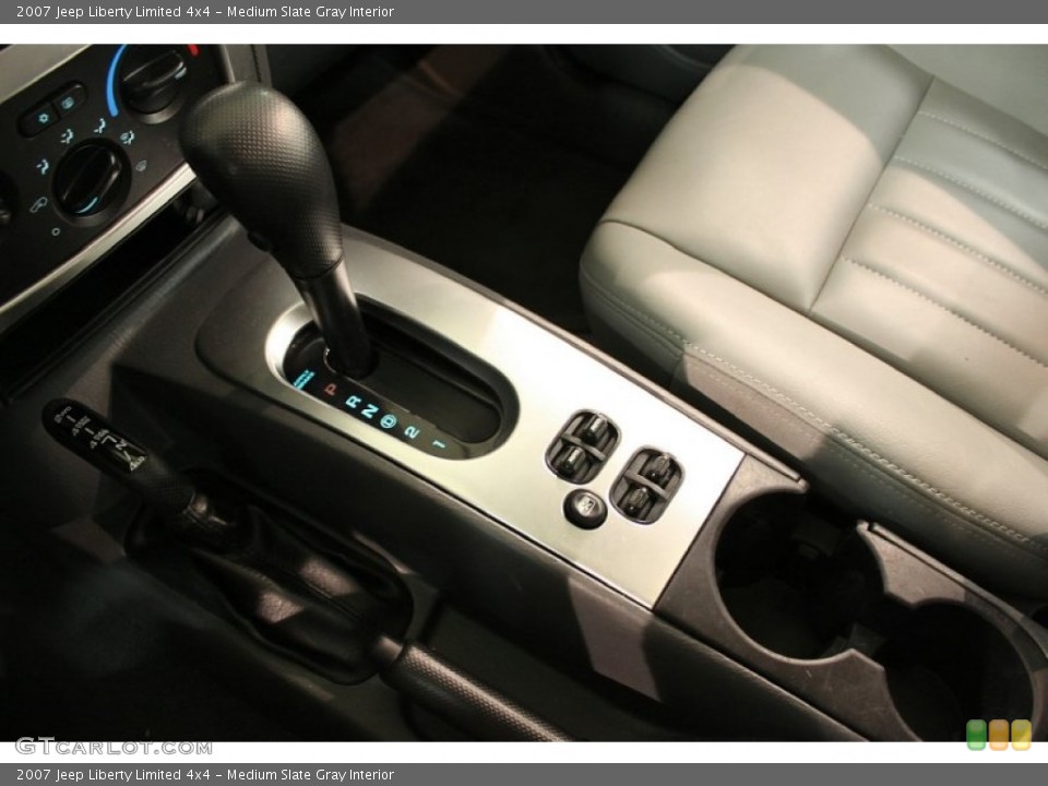 Medium Slate Gray Interior Transmission for the 2007 Jeep Liberty Limited 4x4 #65496377