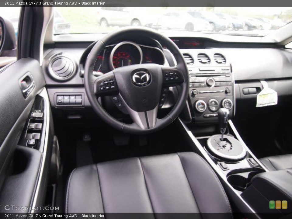Black Interior Dashboard for the 2011 Mazda CX-7 s Grand Touring AWD #65496596