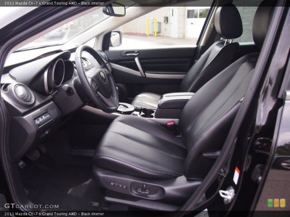 Black Interior Photo for the 2011 Mazda CX-7 s Grand Touring AWD #65496611