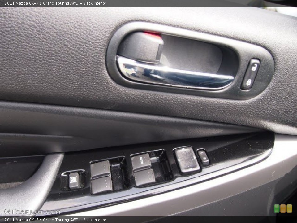 Black Interior Controls for the 2011 Mazda CX-7 s Grand Touring AWD #65496629