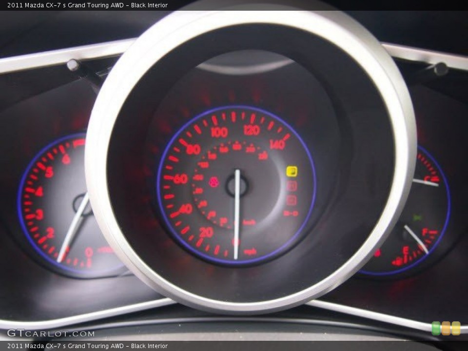 Black Interior Gauges for the 2011 Mazda CX-7 s Grand Touring AWD #65496688