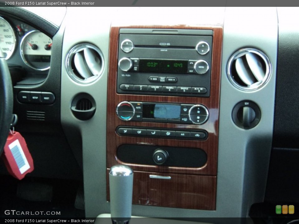 Black Interior Controls for the 2008 Ford F150 Lariat SuperCrew #65496707