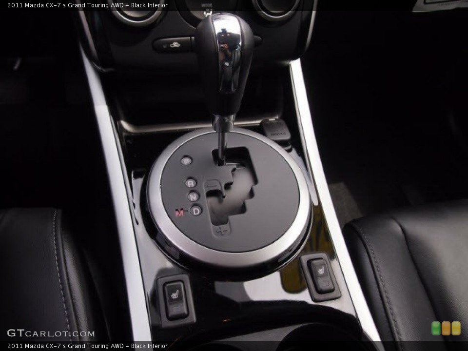 Black Interior Transmission for the 2011 Mazda CX-7 s Grand Touring AWD #65496722