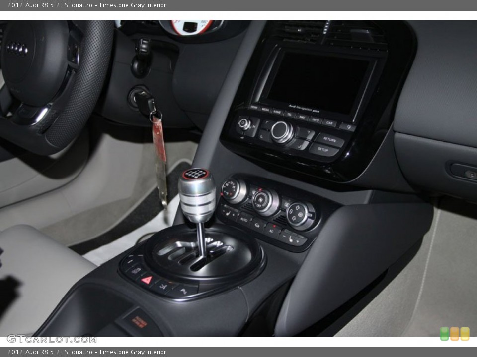 Limestone Gray Interior Transmission for the 2012 Audi R8 5.2 FSI quattro #65501613