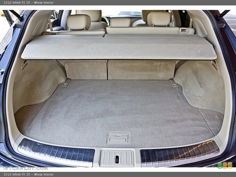 Wheat Interior Trunk for the 2010 Infiniti FX 35 #65501942