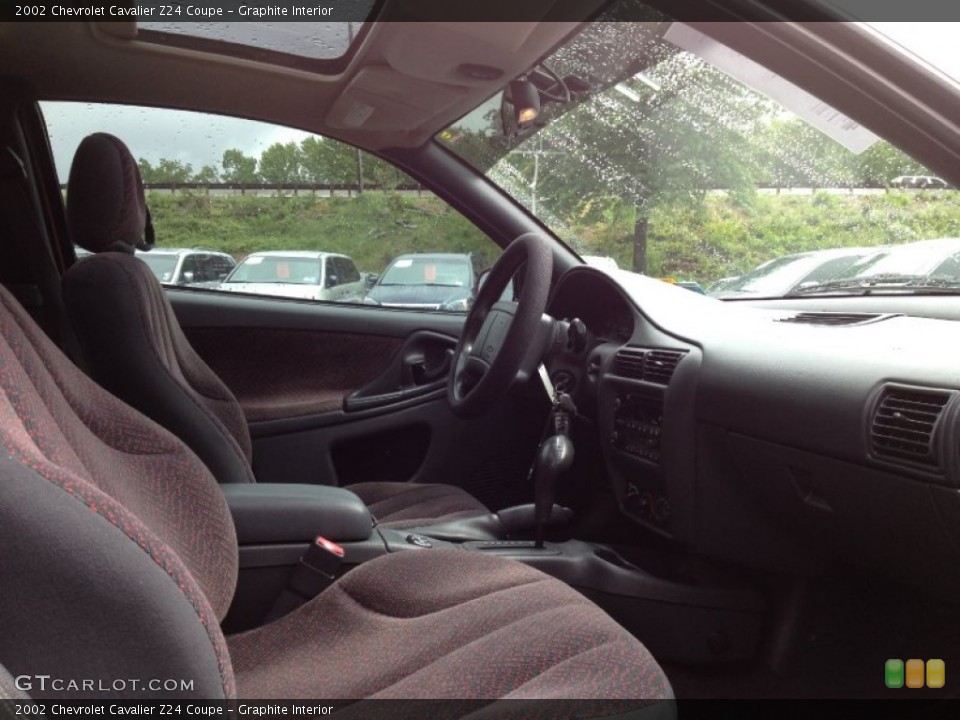 Graphite Interior Photo for the 2002 Chevrolet Cavalier Z24 Coupe #65504921