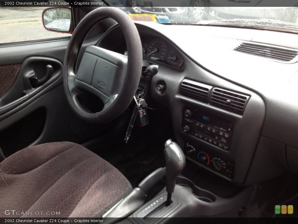 Graphite Interior Dashboard for the 2002 Chevrolet Cavalier Z24 Coupe #65504930