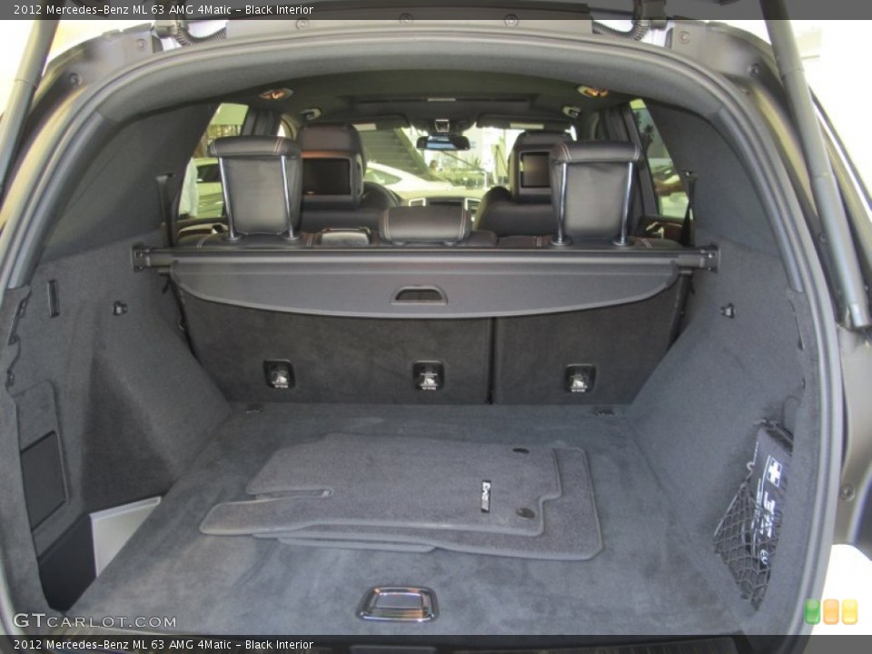 Black Interior Trunk for the 2012 Mercedes-Benz ML 63 AMG 4Matic #65505782