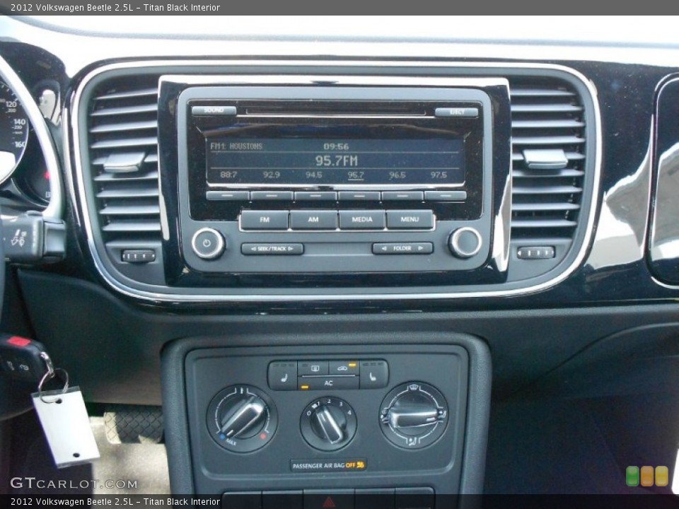 Titan Black Interior Audio System for the 2012 Volkswagen Beetle 2.5L #65509187