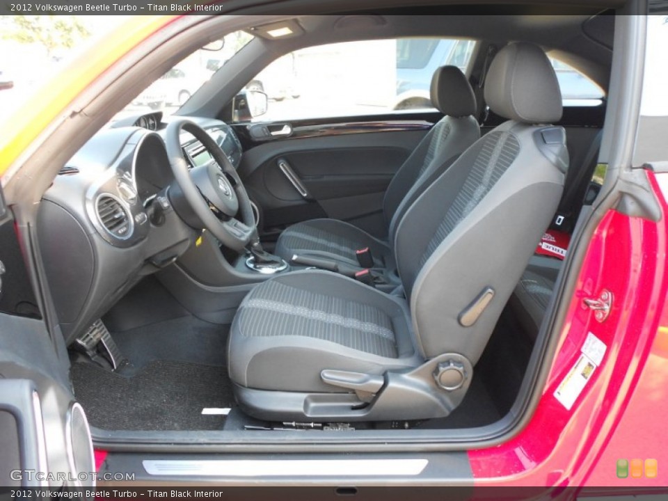 Titan Black Interior Photo for the 2012 Volkswagen Beetle Turbo #65509426
