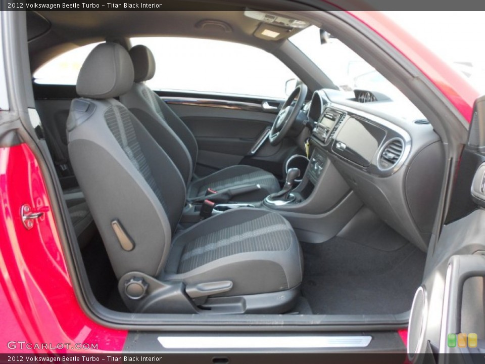 Titan Black Interior Photo for the 2012 Volkswagen Beetle Turbo #65509445