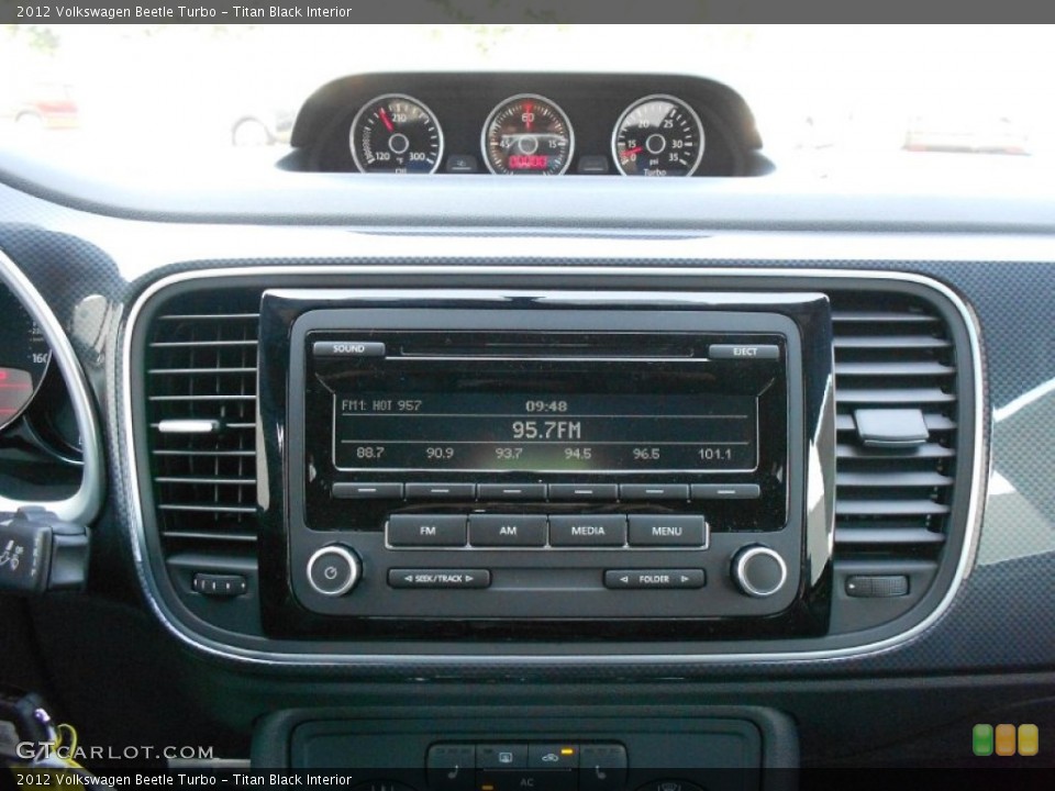 Titan Black Interior Audio System for the 2012 Volkswagen Beetle Turbo #65509478