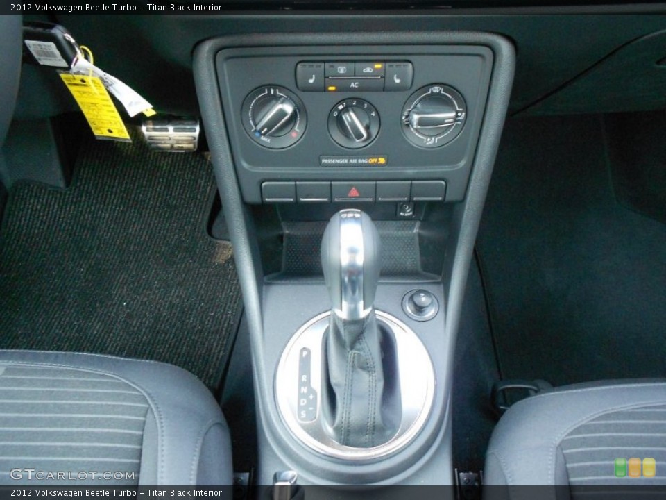Titan Black Interior Transmission for the 2012 Volkswagen Beetle Turbo #65509487