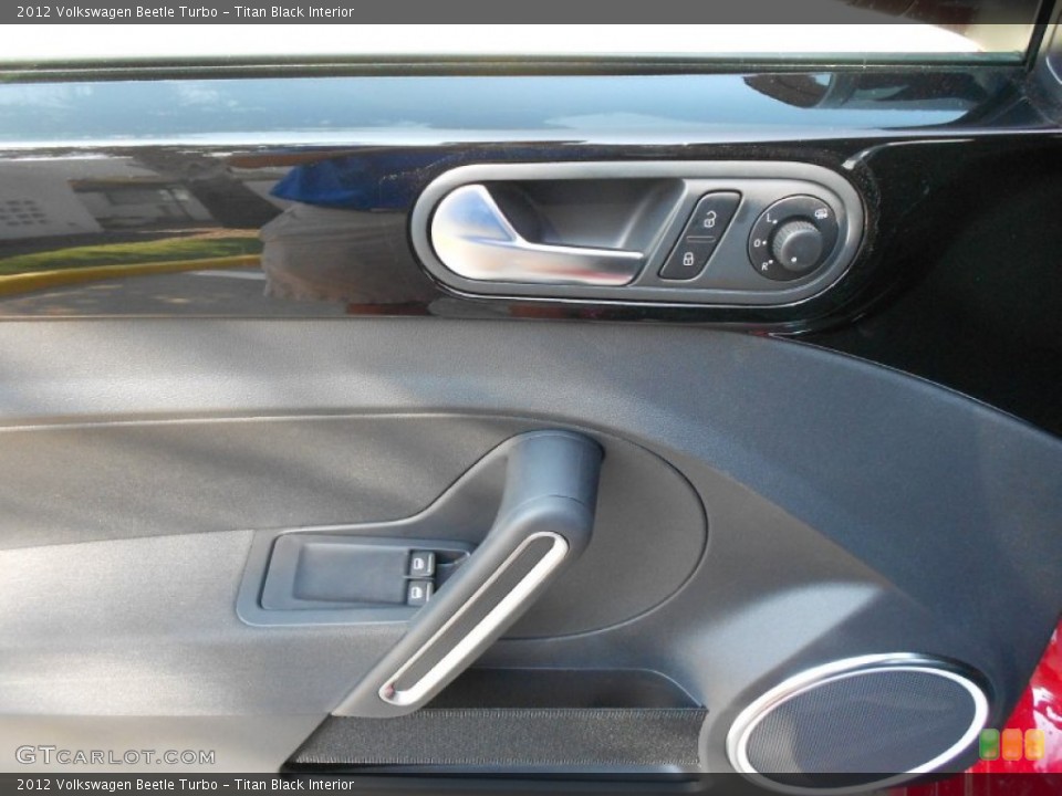 Titan Black Interior Door Panel for the 2012 Volkswagen Beetle Turbo #65509511