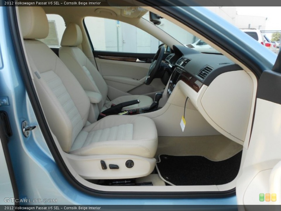 Cornsilk Beige Interior Photo for the 2012 Volkswagen Passat V6 SEL #65510108