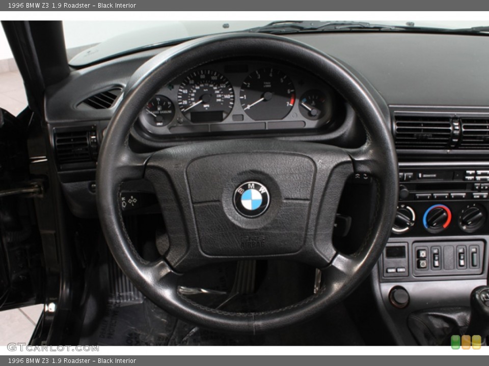 Black Interior Steering Wheel for the 1996 BMW Z3 1.9 Roadster #65511593