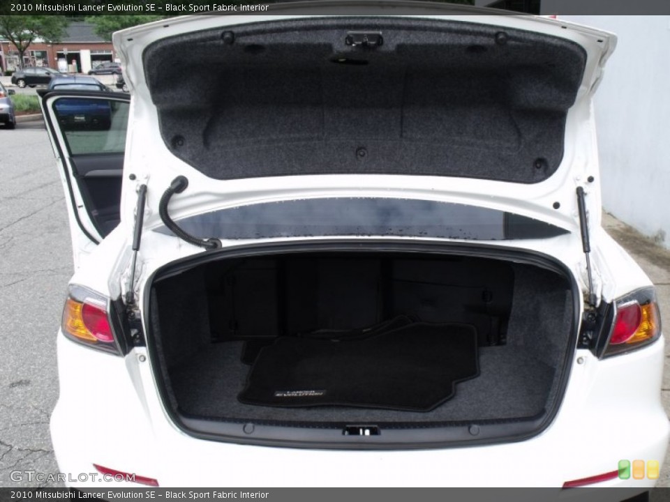 Black Sport Fabric Interior Trunk for the 2010 Mitsubishi Lancer Evolution SE #65514884