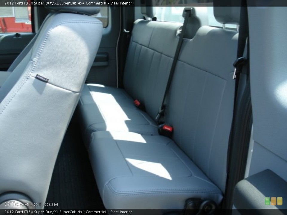 Steel Interior Rear Seat for the 2012 Ford F350 Super Duty XL SuperCab 4x4 Commercial #65517140