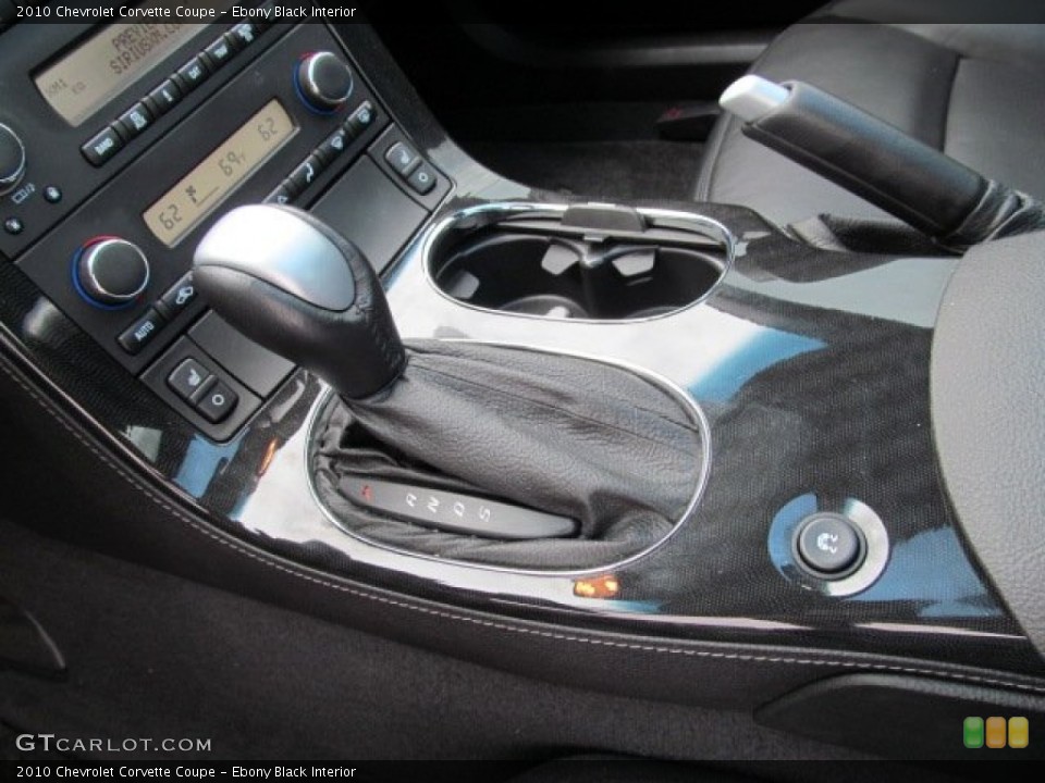 Ebony Black Interior Transmission for the 2010 Chevrolet Corvette Coupe #65521285
