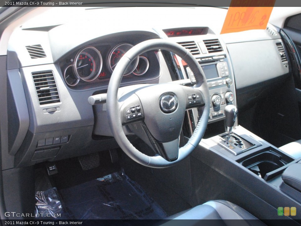 Black Interior Dashboard for the 2011 Mazda CX-9 Touring #65523188