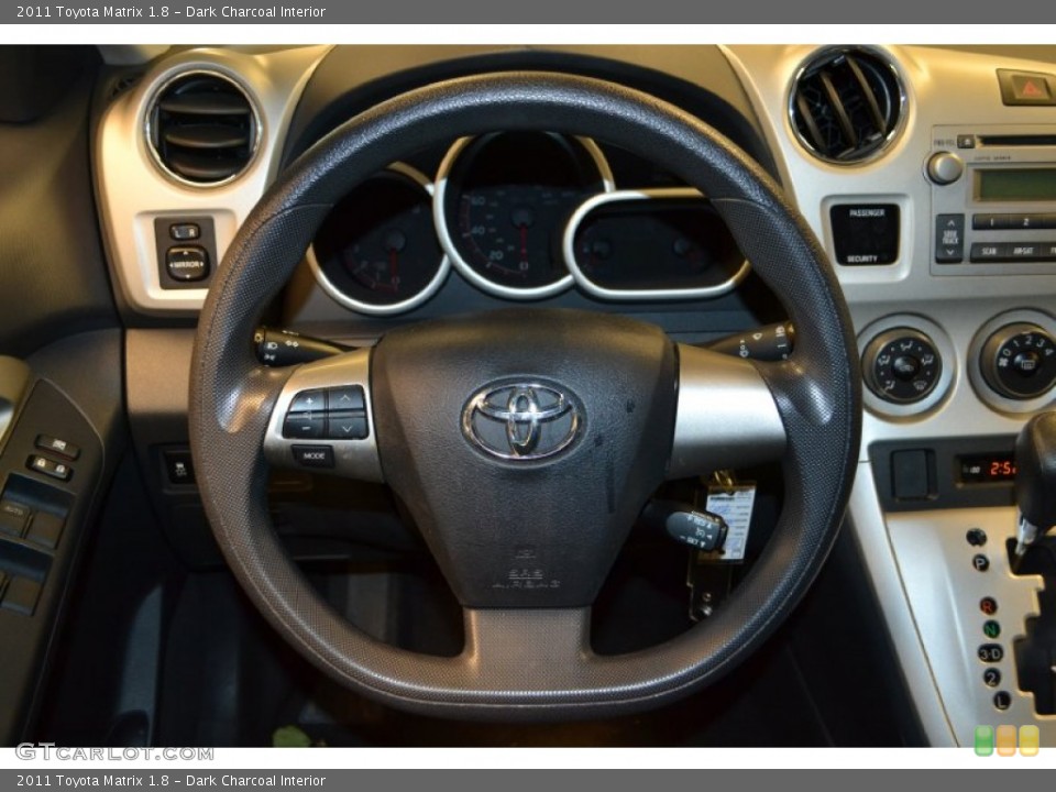 Dark Charcoal Interior Steering Wheel for the 2011 Toyota Matrix 1.8 #65525774