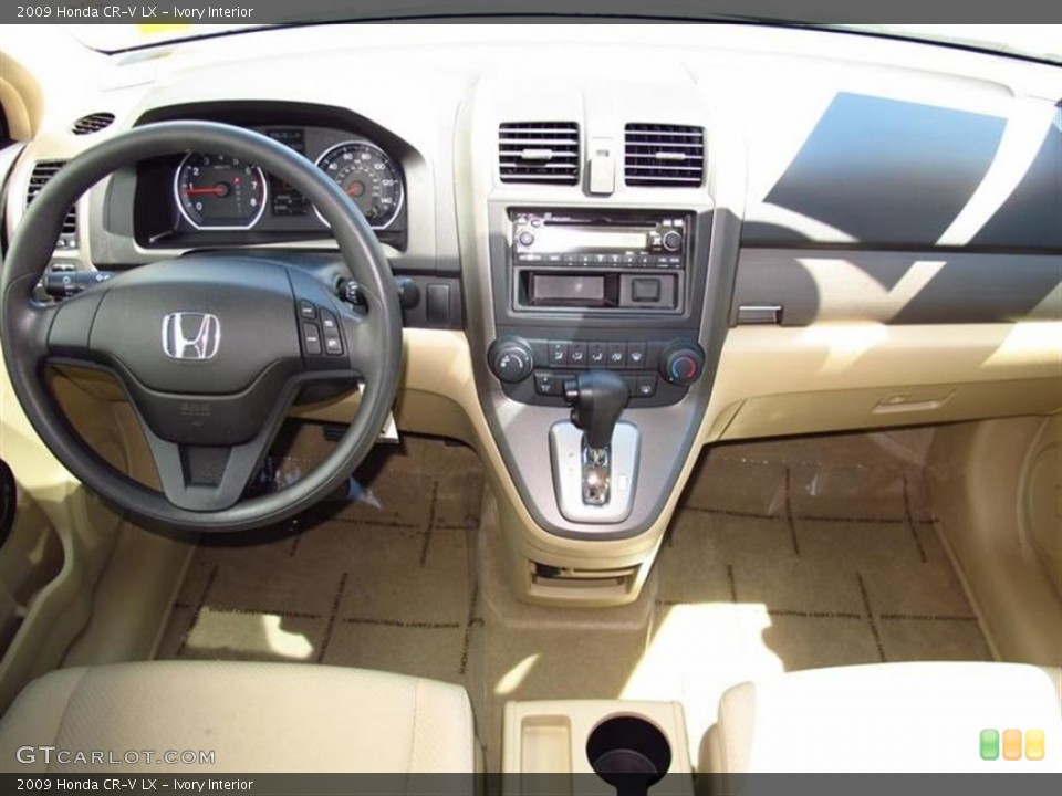 Ivory Interior Dashboard for the 2009 Honda CR-V LX #65526410