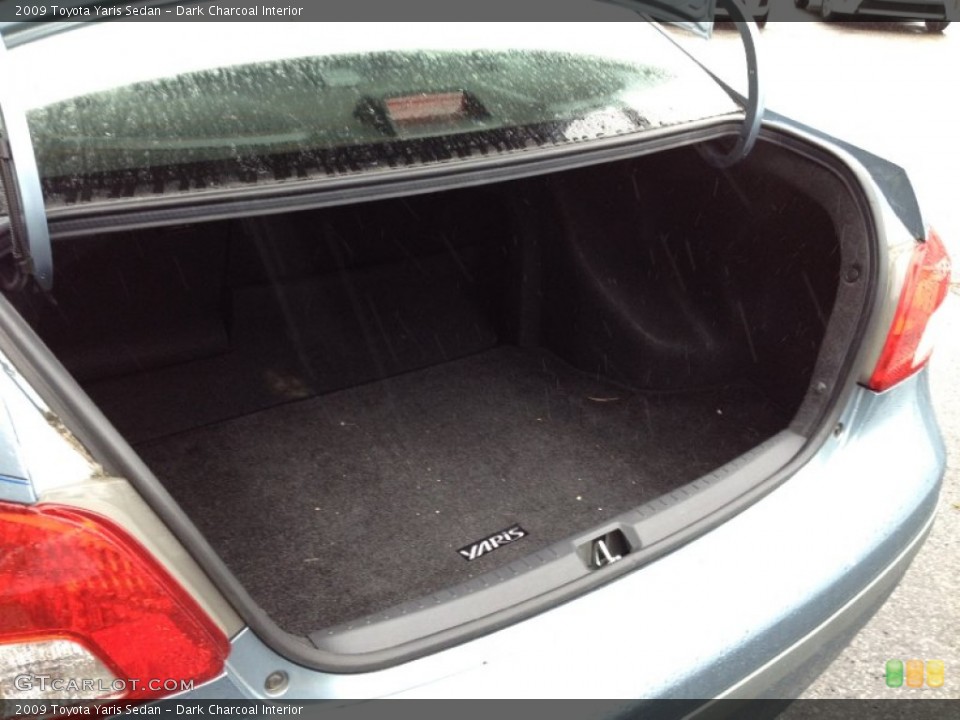 Dark Charcoal Interior Trunk for the 2009 Toyota Yaris Sedan #65527682