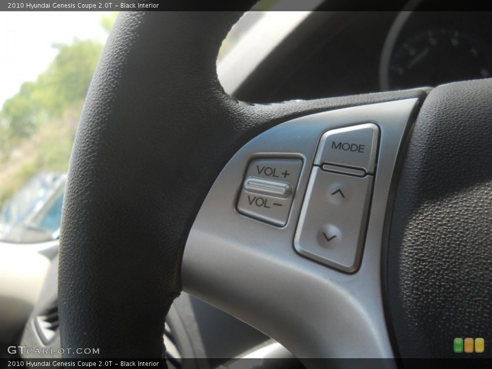 Black Interior Controls for the 2010 Hyundai Genesis Coupe 2.0T #65528129