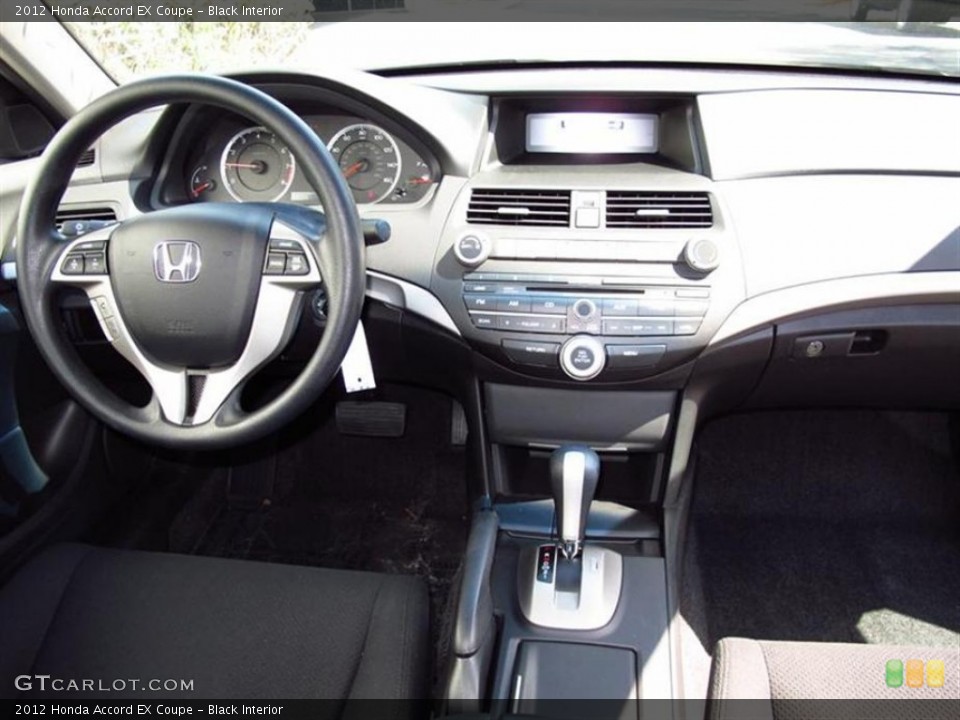 Black Interior Dashboard for the 2012 Honda Accord EX Coupe #65528378