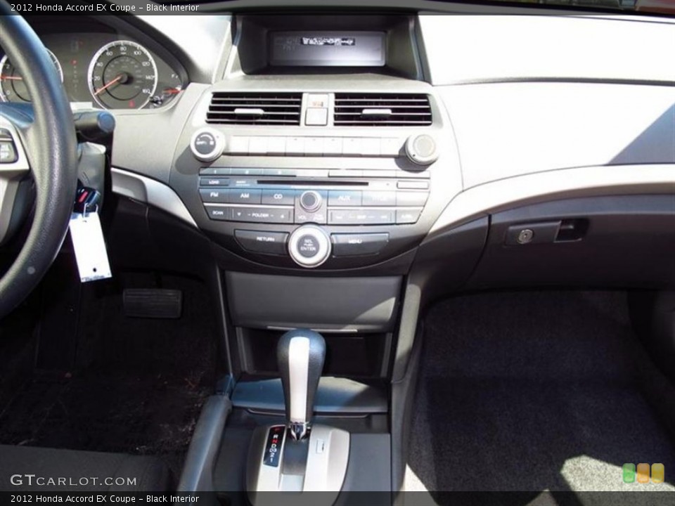 Black Interior Controls for the 2012 Honda Accord EX Coupe #65528399