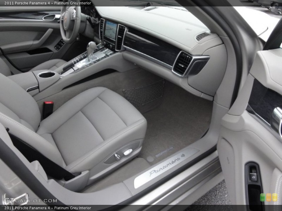 Platinum Grey Interior Photo for the 2011 Porsche Panamera 4 #65537013