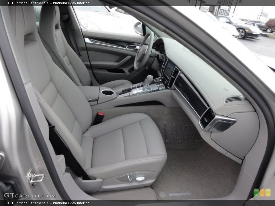 Platinum Grey Interior Photo for the 2011 Porsche Panamera 4 #65537031