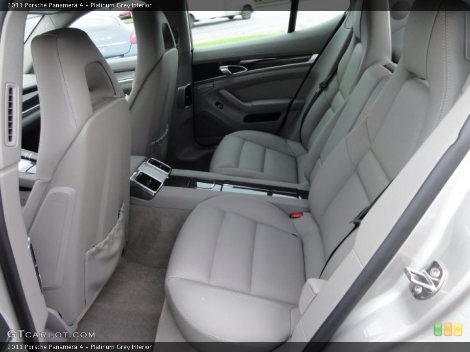 Platinum Grey Interior Photo for the 2011 Porsche Panamera 4 #65537055