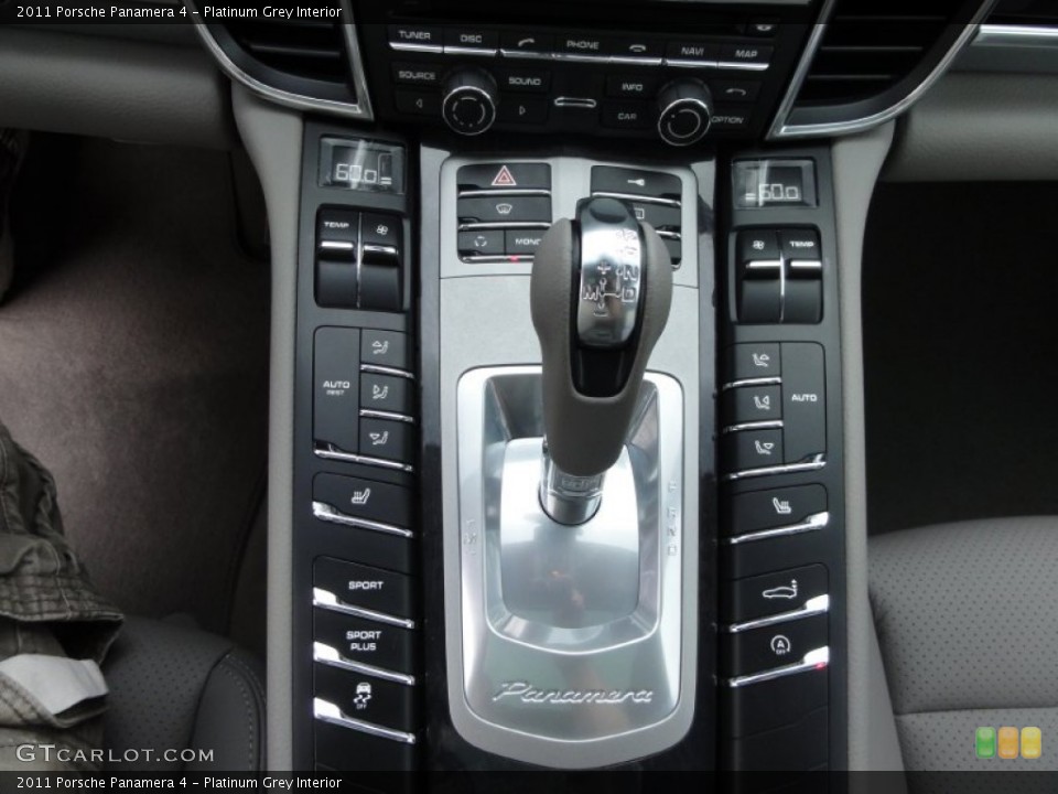 Platinum Grey Interior Transmission for the 2011 Porsche Panamera 4 #65537157