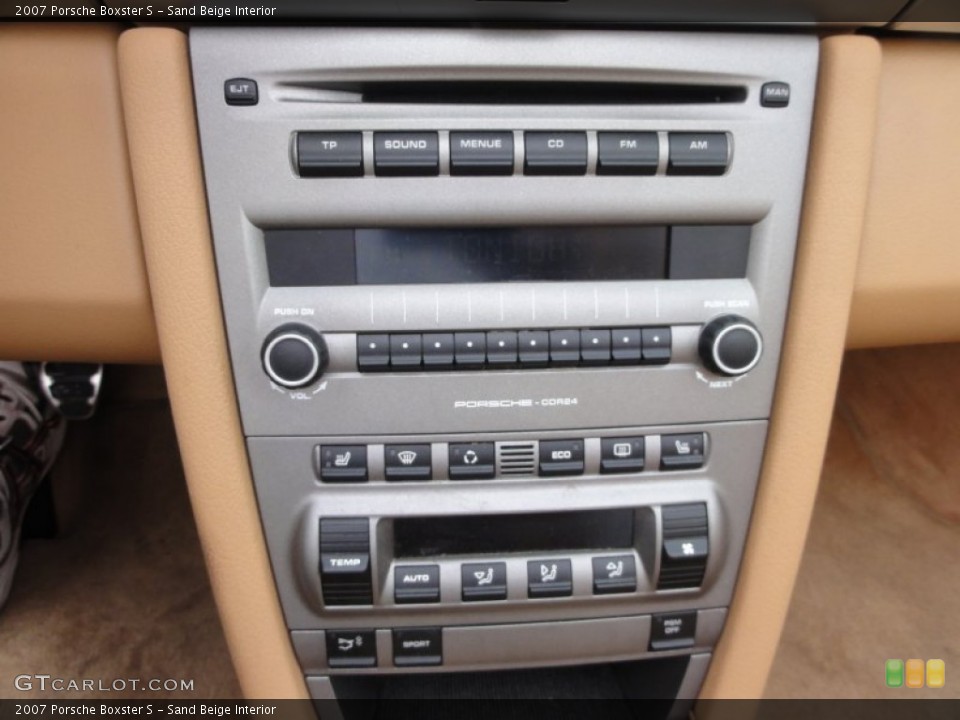 Sand Beige Interior Controls for the 2007 Porsche Boxster S #65538348