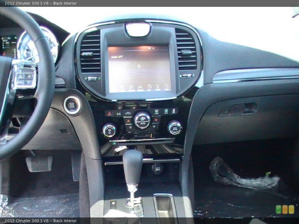Black Interior Controls for the 2012 Chrysler 300 S V8 #65539179