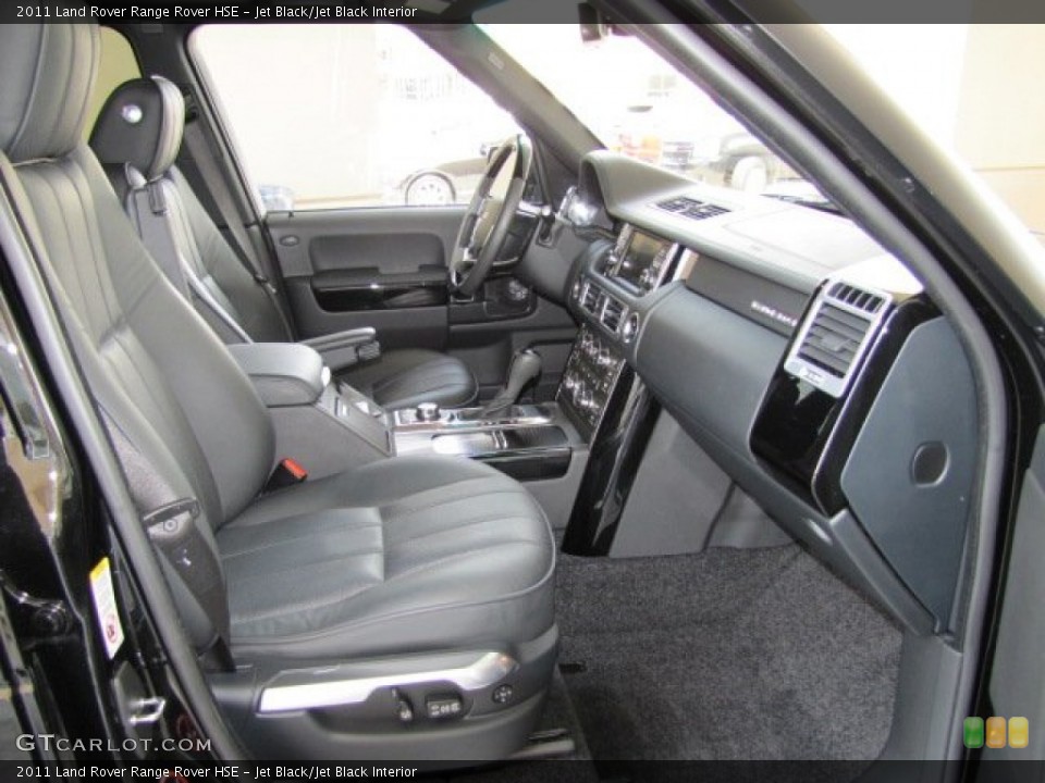 Jet Black/Jet Black Interior Photo for the 2011 Land Rover Range Rover HSE #65539455