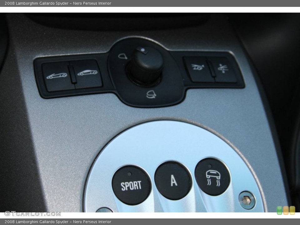 Nero Perseus Interior Transmission for the 2008 Lamborghini Gallardo Spyder #65539611