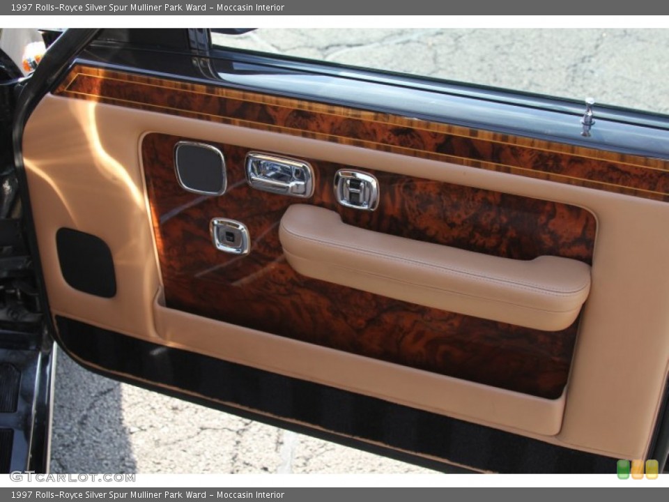 Moccasin Interior Door Panel for the 1997 Rolls-Royce Silver Spur Mulliner Park Ward #65539899