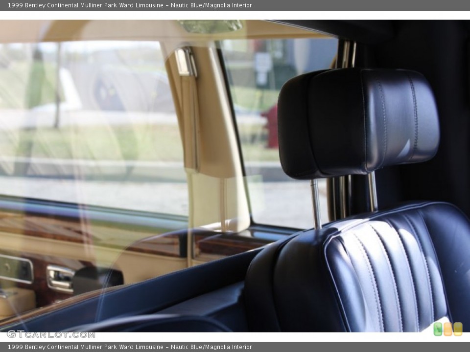 Nautic Blue/Magnolia Interior Photo for the 1999 Bentley Continental Mulliner Park Ward Limousine #65540424
