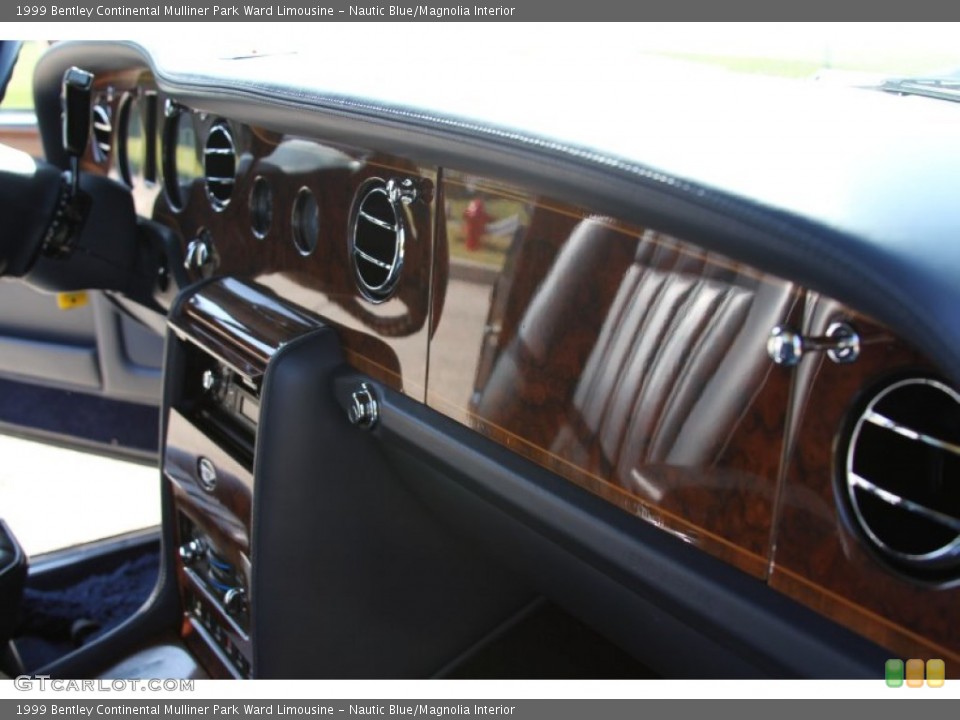 Nautic Blue/Magnolia Interior Dashboard for the 1999 Bentley Continental Mulliner Park Ward Limousine #65540439