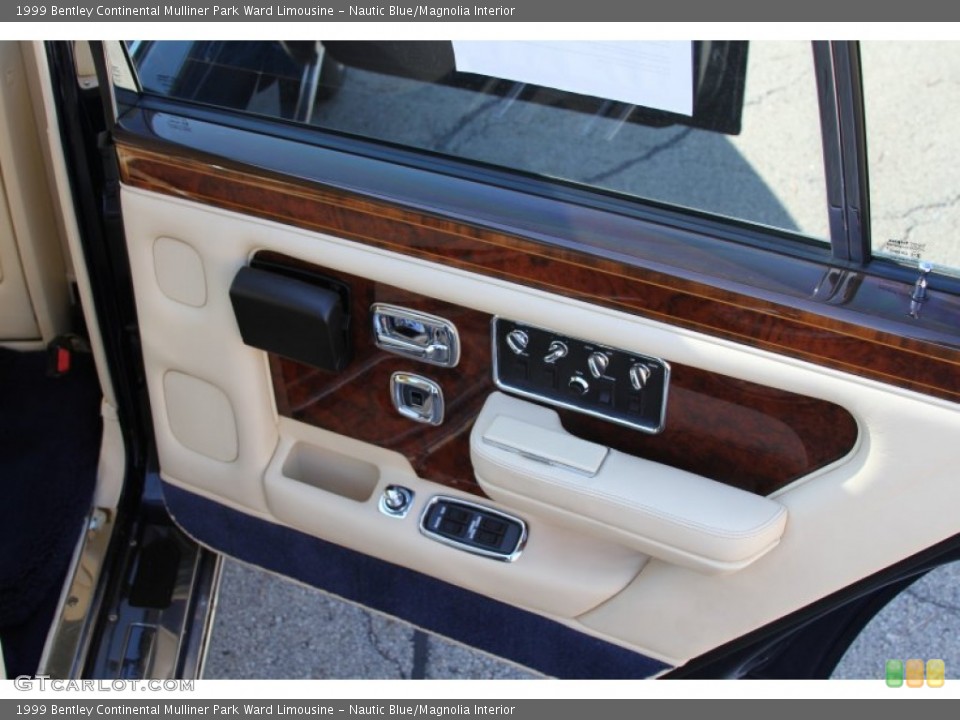 Nautic Blue/Magnolia Interior Door Panel for the 1999 Bentley Continental Mulliner Park Ward Limousine #65540463